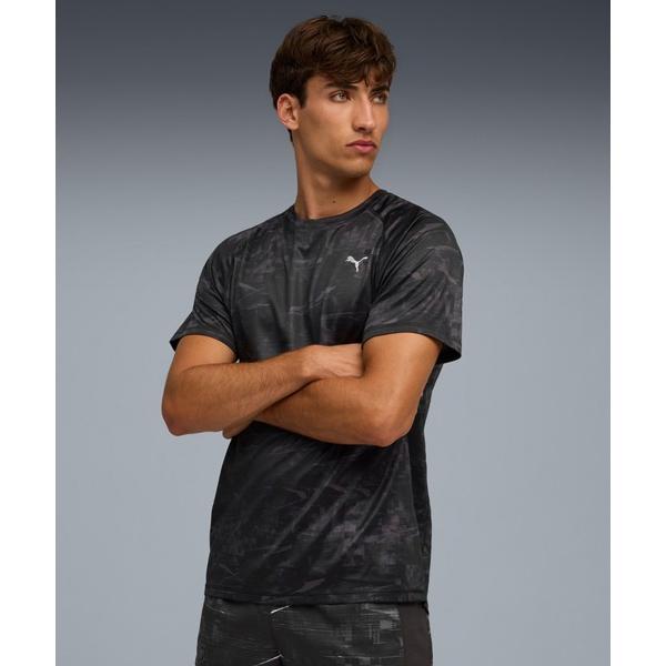 tシャツ PUMA プーマ メンズ ランニング ヴェロシティ AOP 半袖 Tシャツ メンズ