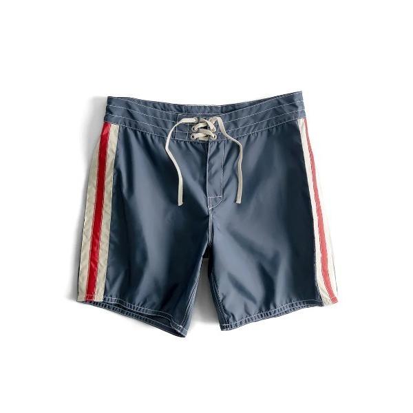 水着 「BIRD WELL/バードウェル」300 Boardshorts　超強度　撥水性　速乾性　水着　ボードショーツ　メガドット　ライン メンズ レ