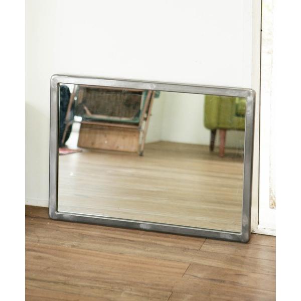 ZOZO問い合わせ番号:96994491ショップ:DULTON，ダルトンブランド:DULTON，ダルトン商品名:WALL MIRROR L RAW/壁掛け ミラーカテゴリ:インテリア>ミラーブランド品番:124-389RW素材:スチー...