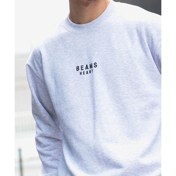 トレーナー スウェット 「ユニセックス」BEAMS HEART ロゴ 刺繍 スウェット メンズ レディース