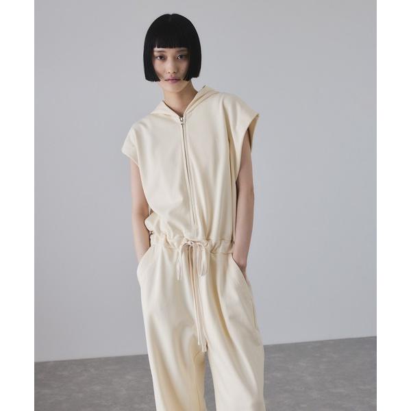 『タイムセール実施中』ZOZO問い合わせ番号:97027474ショップ:ADAM ET ROPE'，アダムエロペブランド:ADAM ET ROPE'，アダムエロペ商品名:裏毛フーディロンパースカテゴリ:オールインワン・サロペット>つな...