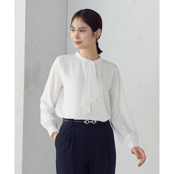 『タイムセール実施中』ZOZO問い合わせ番号:97027708ショップ:COMME CA ISM，コムサイズムブランド:COMME CA ISM，コムサイズム商品名:ボウタイ風ブラウスカテゴリ:トップス>シャツ/ブラウスブランド品番:...