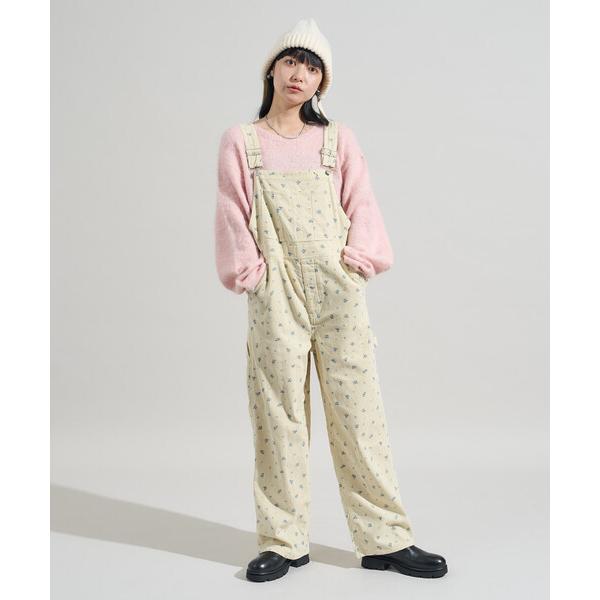 『セール実施中』ZOZO問い合わせ番号:97058825ショップ:FREAK'S STORE，フリークスストアブランド:FREAK'S STORE，フリークスストア商品名:カントリーフラワー コーデュロイオーバーオール＜セットアップ対応＞/...