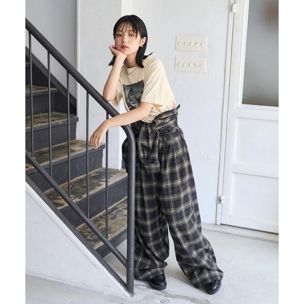 『タイムセール実施中』ZOZO問い合わせ番号:97058873ショップ:FREAK'S STORE，フリークスストアブランド:FREAK'S STORE，フリークスストア商品名:チェック ジャンプスーツ/オールインワンカテゴリ:オールインワ...