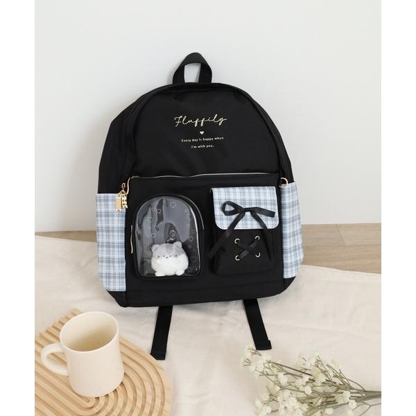 ZOZO問い合わせ番号:97060397ショップ:FUNALIVE，ファンアライブブランド:FUNALIVE，ファンアライブ商品名:Coboca+ ぬいぐるみ付 クリアポケット Dパックカテゴリ:バッグ&gt;バックパック/リュックブランド...