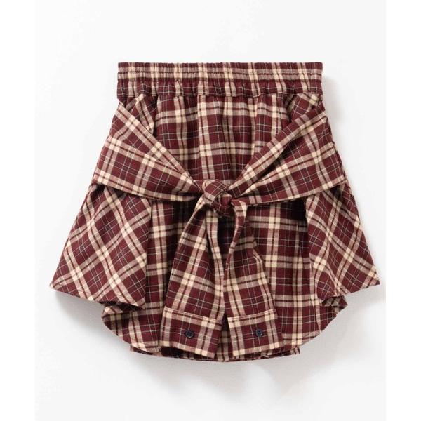 『タイムセール実施中』ZOZO問い合わせ番号:97060873ショップ:Mac-House，マックハウスブランド:RICH MIX，リッチミックス，Mac-House，マックハウス商品名:RICHMIX 前結びフェイクスカートカテゴリ:スカ...