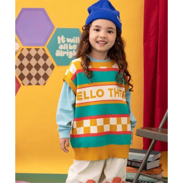 『セール実施中』ZOZO問い合わせ番号:97093148ショップ:F.O.Online Store，エフオーオンラインストアブランド:BREEZE，ブリーズ商品名:【Im Jelly！】ジャガードニットベスト_ジュニア対応カテゴリ:トップス...