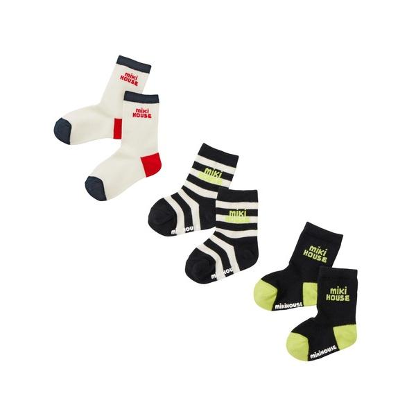 ※このアイテムは返品・交換対象外商品です。ZOZO問い合わせ番号:97095071ショップ:MIKI HOUSE，ミキハウスブランド:MIKI HOUSE，ミキハウス商品名:【WEB限定】ソックスパック３足セットカテゴリ:レッグウェア&gt...