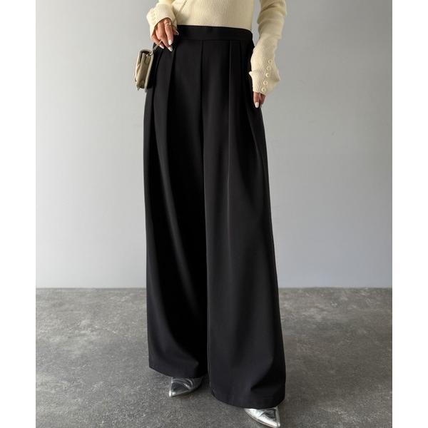 『タイムセール実施中』ZOZO問い合わせ番号:97095532ショップ:Classical Elf，クラシカルエルフブランド:classicalelf，クラシカルエルフ商品名:リラックス感ときちんと感を両立。上品見えするとろみ素材2タックス...