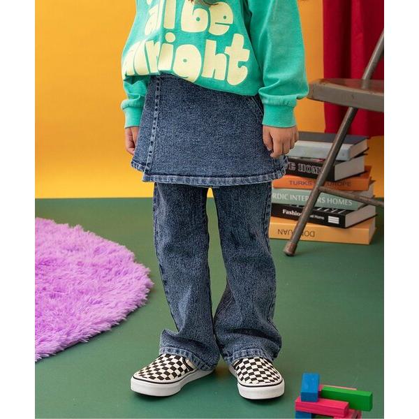 『セール実施中』ZOZO問い合わせ番号:97127515ショップ:F.O.Online Store，エフオーオンラインストアブランド:BREEZE，ブリーズ商品名:Im Jelly！ケミカルデニムスカート＆パンツ セットカテゴリ:パンツ&g...