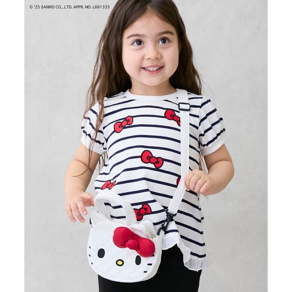 ZOZO問い合わせ番号:97158885ショップ:petit main，プティマインブランド:petit main，プティマイン商品名:【サンリオキャラクターズ】ハローキティお顔2wayバッグカテゴリ:バッグ>ショルダーバッグブランド...