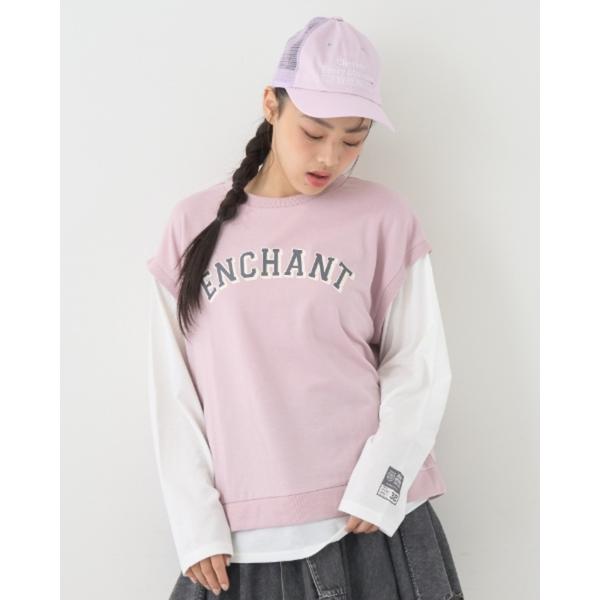 『セール実施中』ZOZO問い合わせ番号:97158899ショップ:NARUMIYA ONLINE，ナルミヤ オンラインブランド:LOVETOXIC，ラブトキシック商品名:【7days】【吸水速乾／さらさら】ベストレイヤード長袖Tシャツカテゴ...