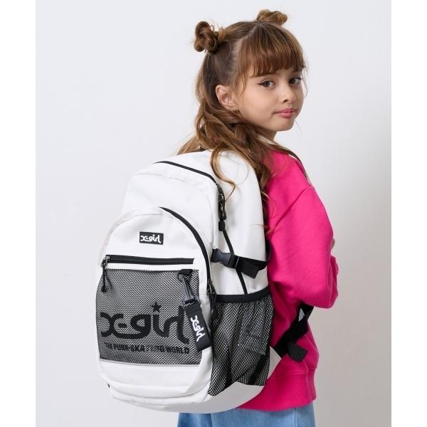 ZOZO問い合わせ番号:97158939ショップ:X-girl Stages，エックスガール ステージスブランド:X-girl Stages，エックスガールステージス商品名:★人気商品のため再入荷決定★メッシュポケットバックパックカテゴリ:...