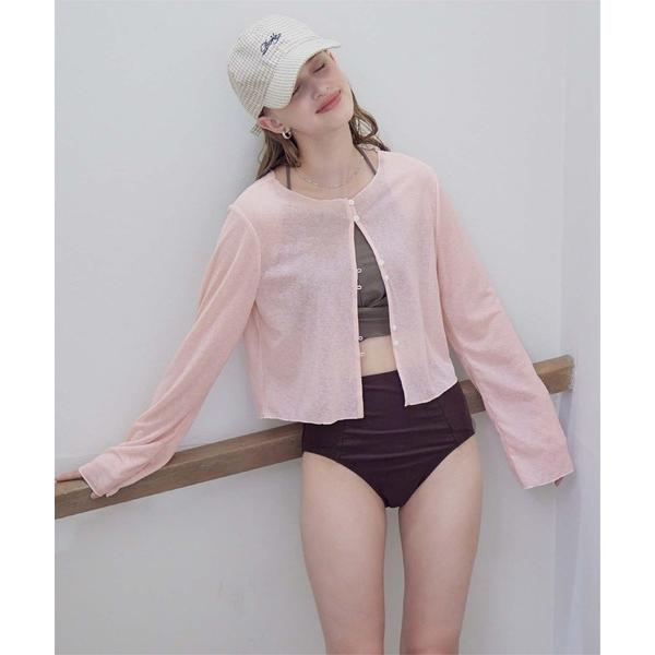 ZOZO問い合わせ番号:97221585ショップ:titivate，ティティベイトブランド:SEA DRESS，シードレス商品名:シアーショート丈トップス/ラッシュガードカテゴリ:水着/着物・浴衣>ラッシュガードブランド品番:DHXM...