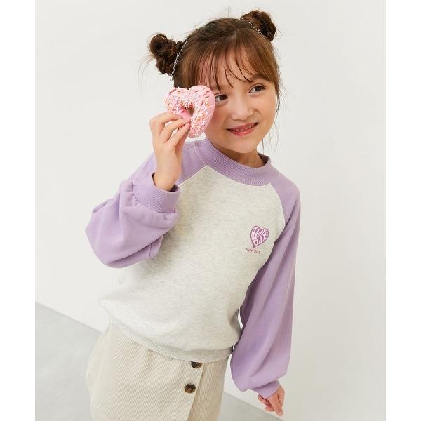 『タイムセール実施中』ZOZO問い合わせ番号:97254095ショップ:devirock，デビロックブランド:devirock，デビロック商品名:デビラボ ガールズ プリント ラグラン トレーナーカテゴリ:トップス>スウェットブランド...