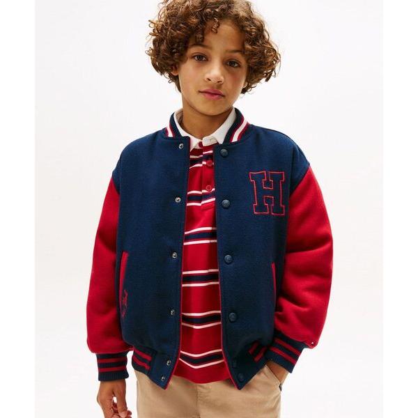 『セール実施中』ZOZO問い合わせ番号:97287574ショップ:TOMMY HILFIGER，トミー ヒルフィガーブランド:TOMMY HILFIGER，トミーヒルフィガー商品名:BOYS リバーシブルトミーグラフィックボンバージャケット...