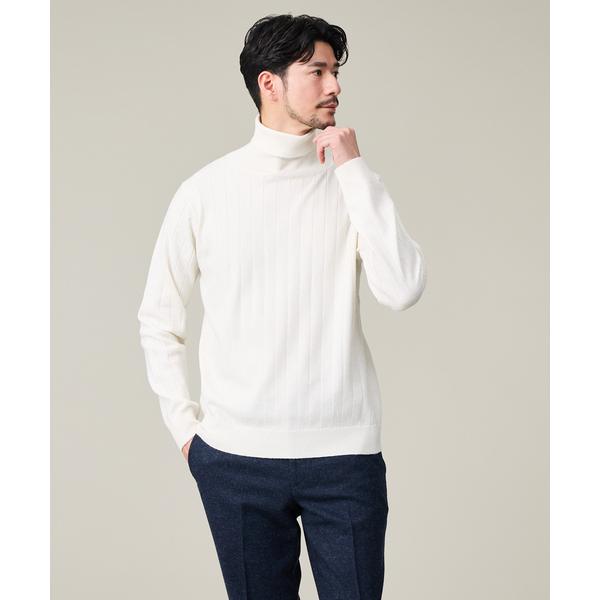 ZOZO問い合わせ番号:97289985ショップ:ABAHOUSE，アバハウスブランド:ABAHOUSE GRAY，アバハウスグレイ商品名:【カシミヤタッチ】タートルネック ニット / ウォッシャブルカテゴリ:トップス>ニット/セータ...