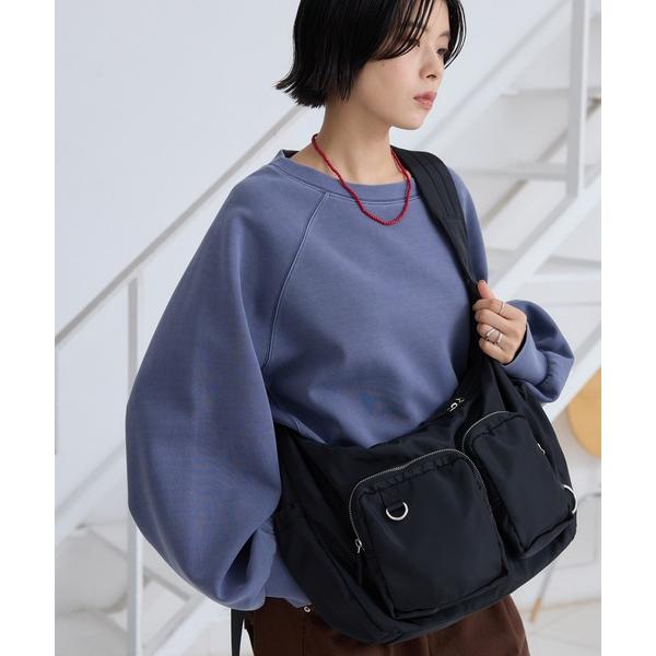 『セール実施中』ZOZO問い合わせ番号:97290438ショップ:MONO-MART，モノマートブランド:MONO-MART，モノマート商品名:＜撥水＞Wアウトポケット マルチナイロンボディバッグカテゴリ:バッグ>ボディバッグ/ウエス...