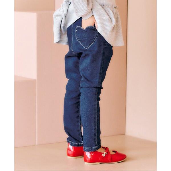 『セール実施中』ZOZO問い合わせ番号:97291521ショップ:F.O.Online Store，エフオーオンラインストアブランド:apres les cours，アプレレクール商品名:【ストレート】ハート刺繍スリムきゅんパンツ_ジュニア...