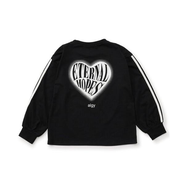 『セール実施中』ZOZO問い合わせ番号:97322268ショップ:F.O.Online Store，エフオーオンラインストアブランド:algy，アルジー商品名:ハートバックロゴロンTカテゴリ:トップス>Tシャツ/カットソーブランド品番...