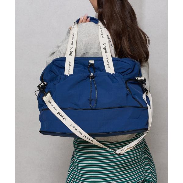 ZOZO問い合わせ番号:97323193ショップ:style code，スタイルコードブランド:Ungrid，アングリッド商品名:【Ungrid/アングリッド】　ソフトナイロンラージ拡張式ボストンバッグ　トラベル　スポーツジム用カテゴリ:バ...