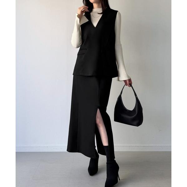 『タイムセール実施中』ZOZO問い合わせ番号:97323632ショップ:JUNOAH，ジュノアブランド:JUNOAH，ジュノア商品名:ベストセットアップ3点セット（薄手・裏地なし）カテゴリ:ジャケット/アウター>セットアップブランド品...