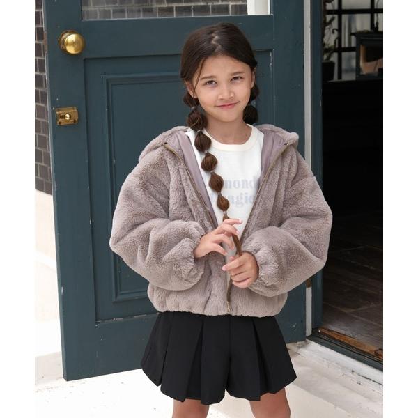 ブルゾン アウター 洗える防風ふわもこパーカー/577748 キッズ 子供服 女の子