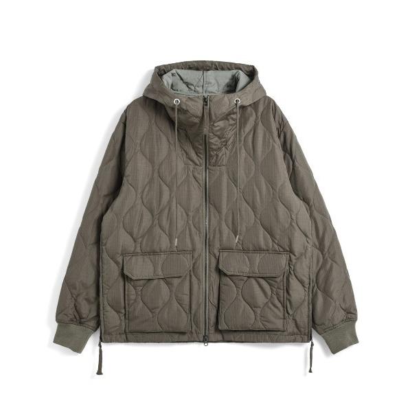 ダウンジャケット ダウン 「TAION」タイオン MILITARY W-ZIP DOWN HOODIE TAION-106WZPML-1