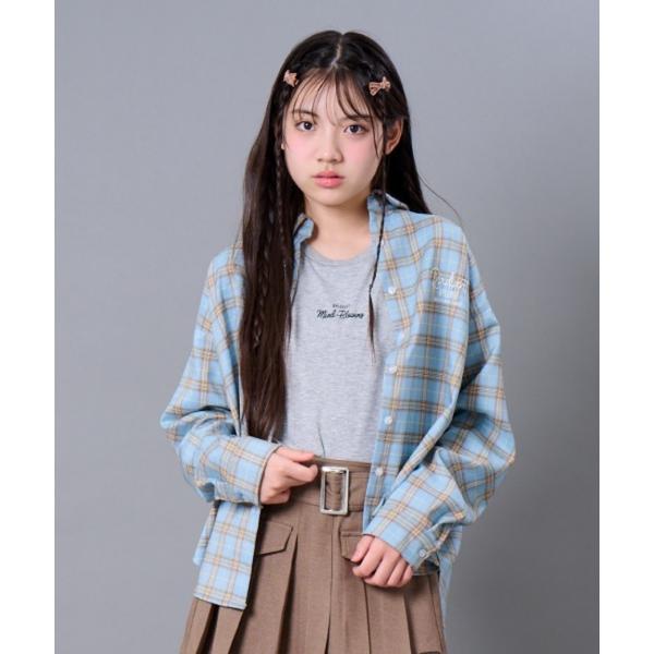 『セール実施中』ZOZO問い合わせ番号:97357365ショップ:NARUMIYA ONLINE，ナルミヤ オンラインブランド:by LOVEiT，バイラビット商品名:チェックルーズシャツカテゴリ:トップス>シャツ/ブラウスブランド品...