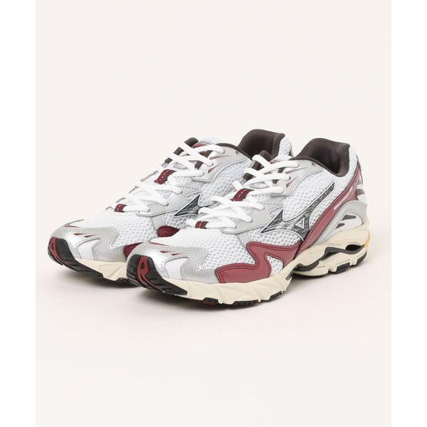 スニーカー mizuno ミズノ WAVE RIDER 10「軽量」メンズスニーカー(ウエーブライダー10) D1GA2431 14 ホワイト/ブラッ