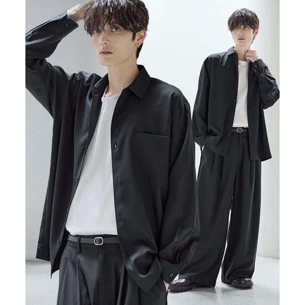 『タイムセール実施中』ZOZO問い合わせ番号:97423084ショップ:ASTRONOMY，アストロノミーブランド:ASTRONOMY，アストロノミー商品名:【セットアップ 3点セット】防シワリラクシングワイド長袖シャツ+天竺Tシャツ+2タ...