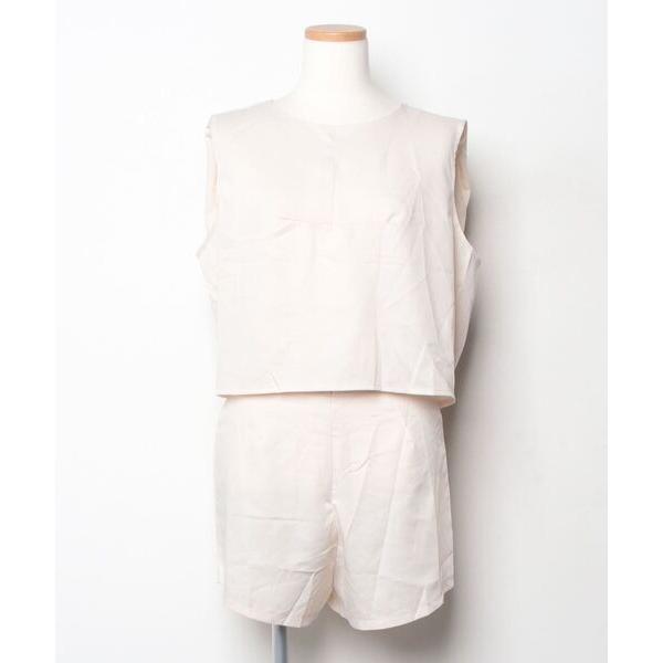 『セール実施中』参考価格：6，050円発売時期：2025年03月コンディション：D（傷・汚れあり）傷や汚れがあるが使用には問題ないアイテムブランドタグ：欠損参考商品名：バックリボンノースリトップス＋ショーパンセットアップ参考品番：147-1...