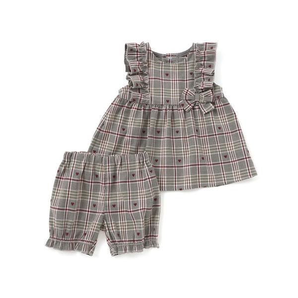 ※このアイテムは返品・交換対象外商品です。ZOZO問い合わせ番号:97455477ショップ:BEBE ONLINE STORE，ベベ オンラインストアブランド:SLAP SLIP BABY，スラップスリップベビー商品名:【お揃い】肩フリルリ...