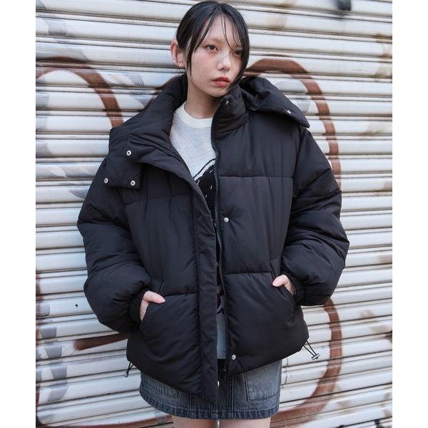 『セール実施中』ZOZO問い合わせ番号:97456037ショップ:WEGO，ウィゴーブランド:WEGO，ウィゴー商品名:WEGO/【25年秋冬新作】2WAYフードパファーブルゾンカテゴリ:ジャケット/アウター>ダウンジャケット/コート...