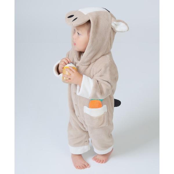 ※このアイテムは返品・交換対象外商品です。ZOZO問い合わせ番号:97457684ショップ:babybaby，ベイビーベイビーブランド:Aenak ，アエナック商品名:【Aenak / アエナック】うま (午) ボア カバーオール 馬 着ぐ...