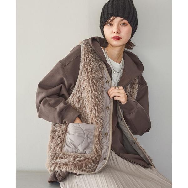 ZOZO問い合わせ番号:97457709ショップ:niko and...，ニコアンドブランド:niko and...，ニコアンド商品名:アソートファーベストカテゴリ:トップス>ベストブランド品番:491591素材:表地：ポリエステル1...