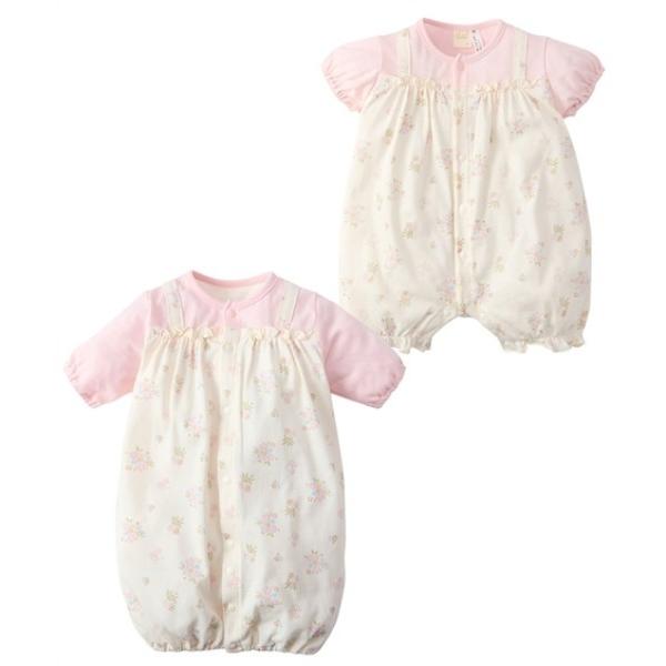 『タイムセール実施中』※このアイテムは返品・交換対象外商品です。ZOZO問い合わせ番号:97458050ショップ:nissen，ニッセンブランド:QUNTSTYLE，キュントスタイル商品名:サロペット風半袖ロンパース・ツーウェイオール（男の...