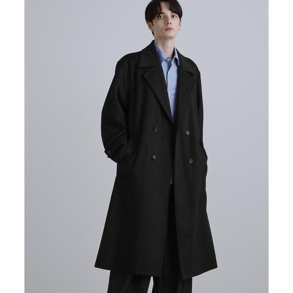 THE Cashmere wool ダブルチェスターコート STUDIOUS チェスターコート コート THE Cashmere wool ダブル