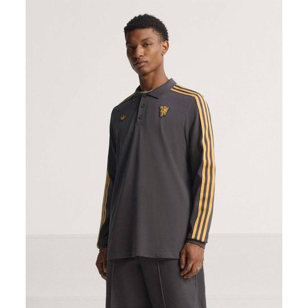 ポロシャツ マンチェスター・ユナイテッド テラス アイコン ハーフジップ ジャケット / アディダス adidas メンズ