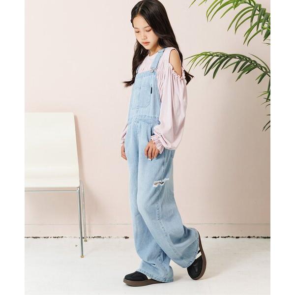 『セール実施中』ZOZO問い合わせ番号:97489607ショップ:F.O.Online Store，エフオーオンラインストアブランド:algy，アルジー商品名:デニムサロペカテゴリ:オールインワン・サロペット>サロペット/オーバーオー...
