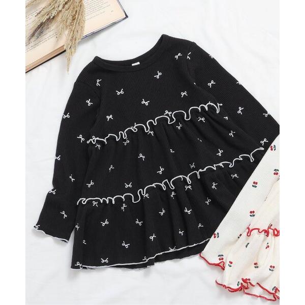 ZOZO問い合わせ番号:97489632ショップ:F.O.Online Store，エフオーオンラインストアブランド:apres les cours，アプレレクール商品名:【WEB限定/ジュニア対応】ワッフルティアードTシャツカテゴリ:トッ...