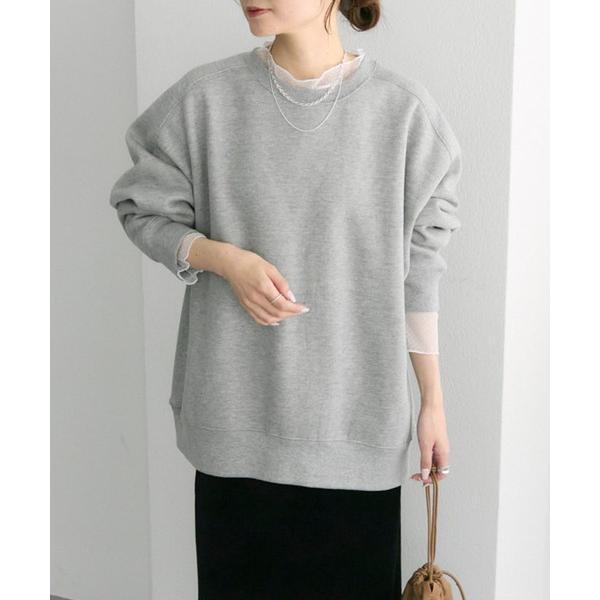 ZOZO問い合わせ番号:97490538ショップ:PUAL CE CIN，ピュアルセシンブランド:PUAL CE CIN，ピュアルセシン商品名:裏起毛チュニックプルオーバーカテゴリ:トップス>スウェットブランド品番:025206035...