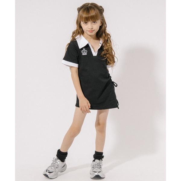 『タイムセール実施中』ZOZO問い合わせ番号:97490732ショップ:moredays store，モアデイズ・ストアブランド:URBAN CHERRY，アーバンチェリー商品名:ワンポイントデザインバイカラーポロワンピースカテゴリ:ワンピ...