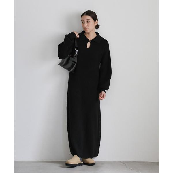 『セール実施中』ZOZO問い合わせ番号:97491756ショップ:select MOCA，セレクトモカブランド:select MOCA，セレクトモカ商品名:ポロカラーニットワンピースカテゴリ:ワンピース/ドレス>ワンピースブランド品番...