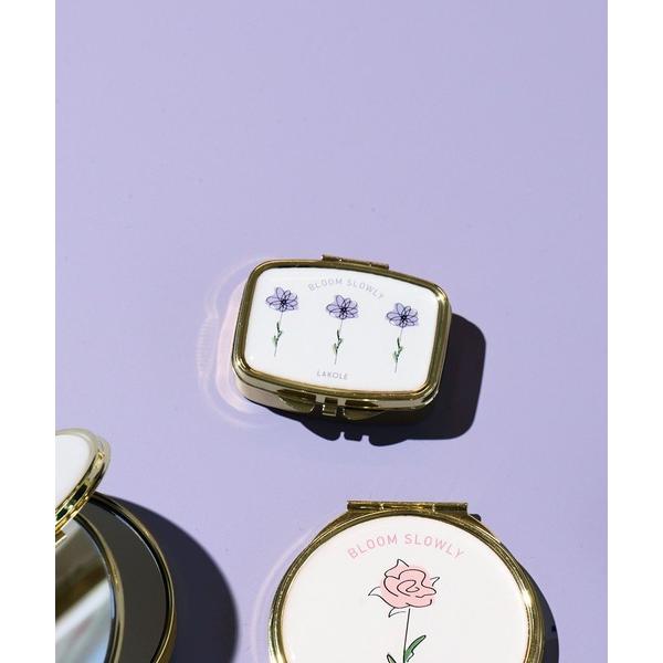 『タイムセール実施中』※このアイテムは返品・交換対象外商品です。ZOZO問い合わせ番号:97494469ショップ:LAKOLE，ラコレブランド:LAKOLE，ラコレ商品名:FLOWERミラー付き小物ケース / 580797カテゴリ:ビューテ...