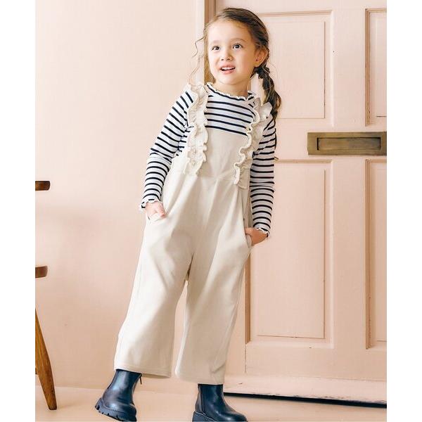 『セール実施中』ZOZO問い合わせ番号:97494580ショップ:F.O.Online Store，エフオーオンラインストアブランド:apres les cours，アプレレクール商品名:【ジュニア対応】ベロアフリルサロペットカテゴリ:オー...