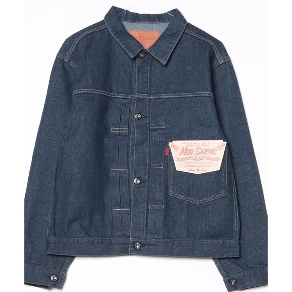 デニムジャケット gジャン 大戦モデル 革パッチ デニムジャケット G