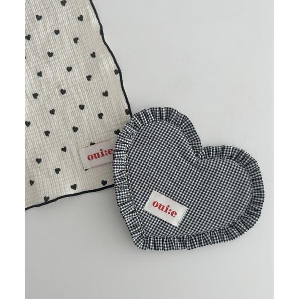 『タイムセール実施中』ZOZO問い合わせ番号:97495705ショップ:perky room，パーキールームブランド:IRADOWL，アイラドール，perky room，パーキールーム商品名:ギンガムチェック×ハート型コースターカテゴリ:食...