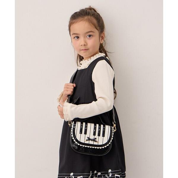 『セール実施中』ZOZO問い合わせ番号:97530203ショップ:ANY，エニィブランド:ANY，エニィ商品名:鍵盤モチーフ2WAYバッグカテゴリ:バッグ>ショルダーバッグブランド品番:BOZ3GW0300素材:ブラック/ラベンダー：...