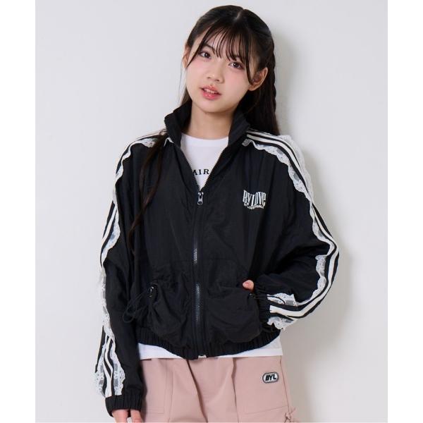 『セール実施中』ZOZO問い合わせ番号:97561310ショップ:NARUMIYA ONLINE，ナルミヤ オンラインブランド:by LOVEiT，バイラビット商品名:レースラインパーカーカテゴリ:ジャケット/アウター>ブルゾンブラン...